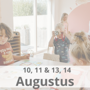 Zomer 7 | 10, 11 & 13, 14 augustus