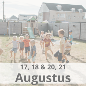 Zomer 8 | 17, 18 & 20, 21 augustus