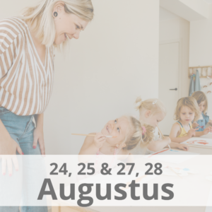 Zomer 9 | 24, 25 & 27, 28 augustus